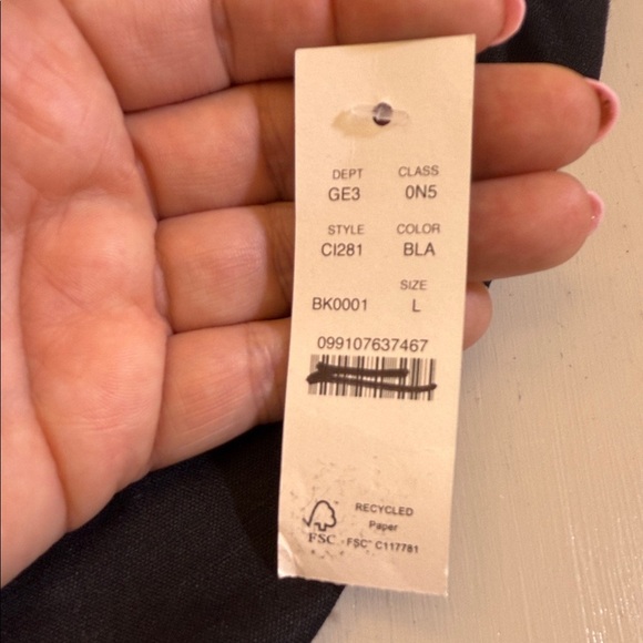 J. Crew Linen-cotton blend tie-back midi dress Size L - Picture 9 of 12